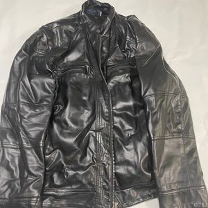 Leather jacket